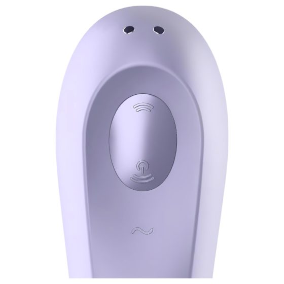 Satisfyer Dual Pleasure - Smart Air-Pulse 2-in-1 Vibrator (Purple)