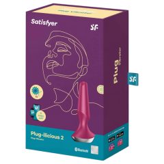 Satisfyer Plug-ilicious 2 - Smart Anal Vibrator (Red)