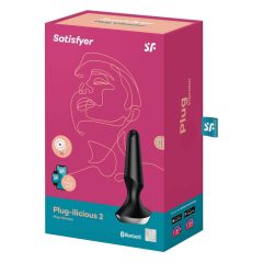 Satisfyer Plug-ilicious 2 - Smart Anal Vibrator (Black)