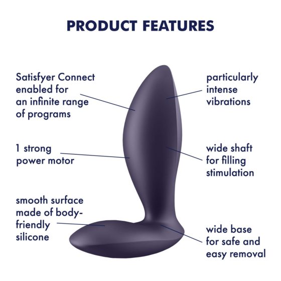 Satisfyer Smart Anal Vibrator (Purple)