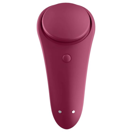 Satisfyer Sexy Secret - Smart Waterproof Panty Vibrator (Burgundy)