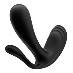   Satisfyer Top Secret Plus - Smart Triple Arm Vibrator (Black)