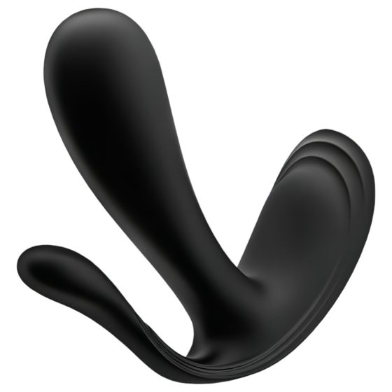 Satisfyer Top Secret Plus - Smart Triple Arm Vibrator (Black)