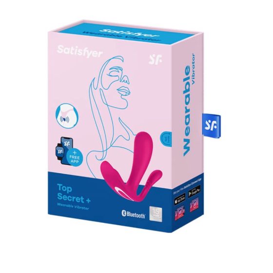 Satisfyer Top Secret Plus - Smart Trifold Vibrator (Pink)