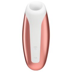   Satisfyer Love Breeze - Waterproof Clitoral Stimulator Vibrator (Peach)