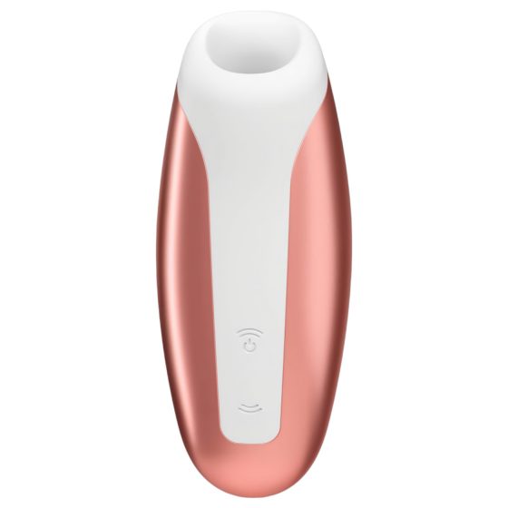 Satisfyer Love Breeze - Waterproof Clitoral Stimulator Vibrator (Peach)