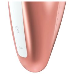   Satisfyer Love Breeze - Waterproof Clitoral Stimulator Vibrator (Peach)