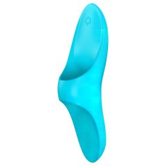   Satisfyer Teaser - Rechargeable, Waterproof Finger Vibrator (Turquoise)