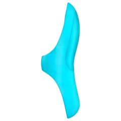   Satisfyer Teaser - Rechargeable, Waterproof Finger Vibrator (Turquoise)