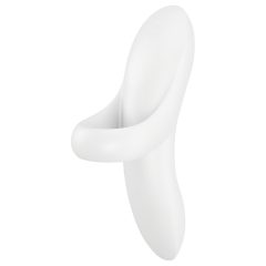   Satisfyer Bold Lover - Rechargeable, Waterproof Finger Vibrator (White)