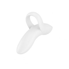   Satisfyer Bold Lover - Rechargeable, Waterproof Finger Vibrator (White)