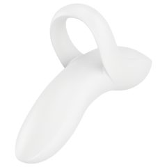   Satisfyer Bold Lover - Rechargeable, Waterproof Finger Vibrator (White)