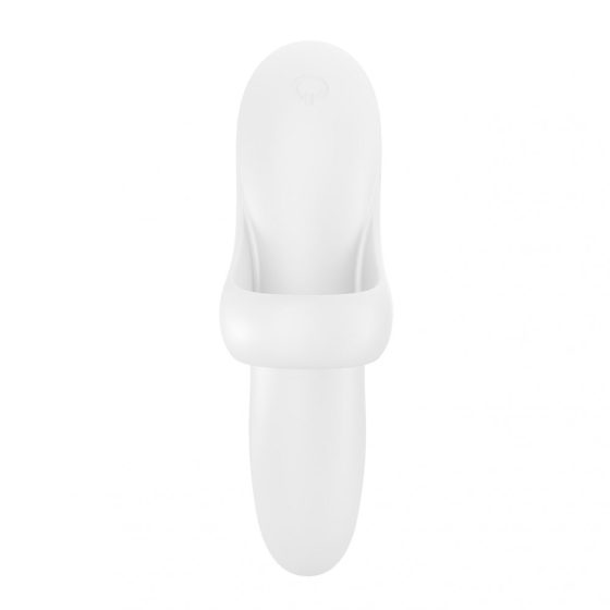 Satisfyer Bold Lover - Rechargeable, Waterproof Finger Vibrator (White)