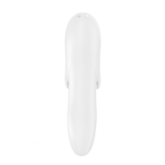 Satisfyer Bold Lover - Rechargeable, Waterproof Finger Vibrator (White)