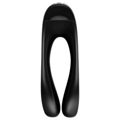   Satisfyer Candy Cane - Rechargeable, Waterproof Double-Ended Vibrator (Black)