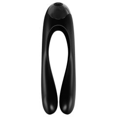   Satisfyer Candy Cane - Rechargeable, Waterproof Double-Ended Vibrator (Black)