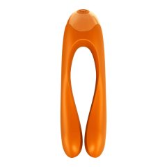   Satisfyer Candy Cane - Rechargeable, Waterproof Dual Vibrator (Orange)