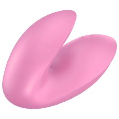   Satisfyer Love Riot - Rechargeable, Waterproof Finger Vibrator (Pink)