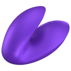   Satisfyer Love Riot - Rechargeable, Waterproof Finger Vibrator (Purple)