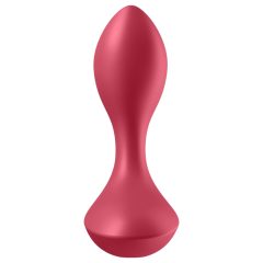   Satisfyer Backdoor Lover - Rechargeable, Waterproof Anal Vibrator (Red)