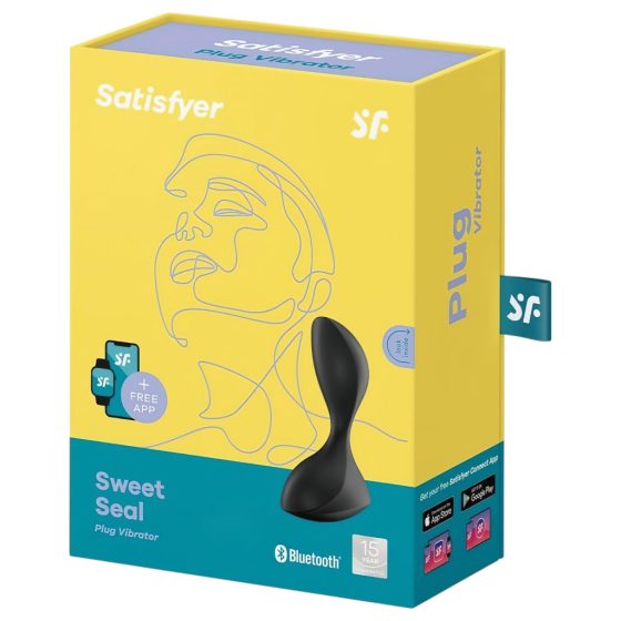 Satisfyer Sweet Seal - Smart Anal Vibrator (Black)