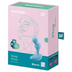 Satisfyer Deep Diver - smart anal vibrator (blue)