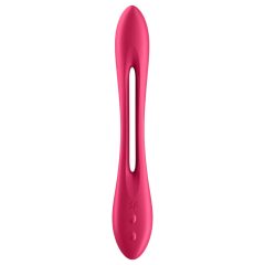   Satisfyer Elastic Joy - Rechargeable, Flexible Couple Vibrator (Red)