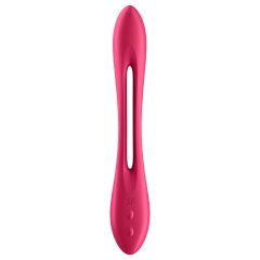   Satisfyer Elastic Joy - Rechargeable, Flexible Couple's Vibrator (Red)