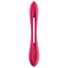   Satisfyer Elastic Joy - Rechargeable, Flexible Couple Vibrator (Red)