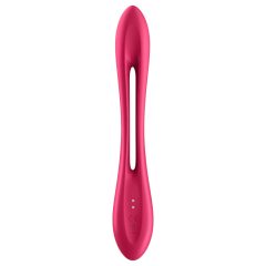   Satisfyer Elastic Joy - Rechargeable, Flexible Couple's Vibrator (Red)