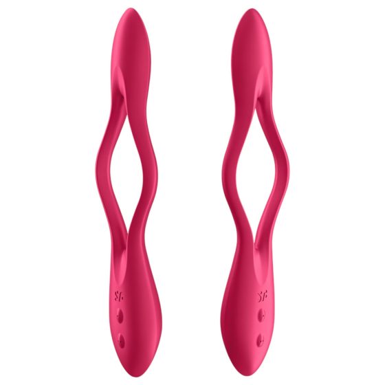 Satisfyer Elastic Joy - Rechargeable, Flexible Couple Vibrator (Red)