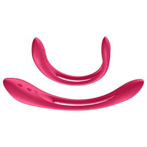 Satisfyer Elastic Joy - Rechargeable, Flexible Couple Vibrator (Red)