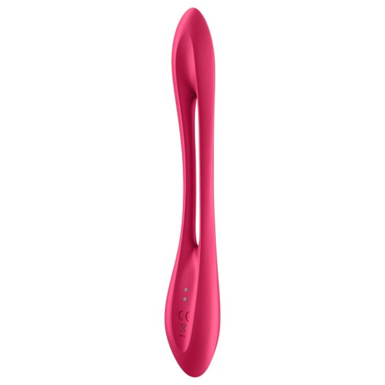 Satisfyer Elastic Joy - Rechargeable, Flexible Couple Vibrator (Red)