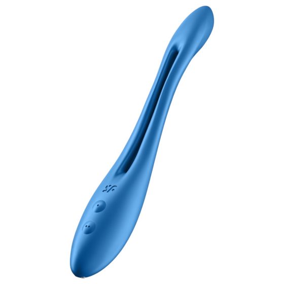 Satisfyer Elastic Game - Rechargeable, Flexible Couples Vibrator (Blue)