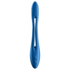   Satisfyer Elastic Game - Rechargeable, Flexible Couples Vibrator (Blue)