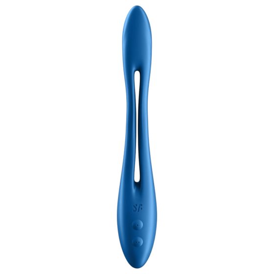 Satisfyer Elastic Game - Rechargeable, Flexible Couples Vibrator (Blue)