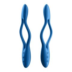   Satisfyer Elastic Game - Rechargeable, Flexible Couples Vibrator (Blue)