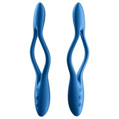   Satisfyer Elastic Game - Rechargeable, Flexible Couples Vibrator (Blue)