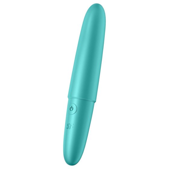 Satisfyer Ultra Power Bullet 6 - Rechargeable Waterproof Vibrator (Turquoise)