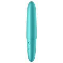   Satisfyer Ultra Power Bullet 6 - Rechargeable Waterproof Vibrator (Turquoise)