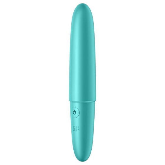 Satisfyer Ultra Power Bullet 6 - Rechargeable Waterproof Vibrator (Turquoise)