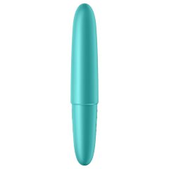   Satisfyer Ultra Power Bullet 6 - Rechargeable Waterproof Vibrator (Turquoise)