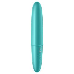   Satisfyer Ultra Power Bullet 6 - Rechargeable Waterproof Vibrator (Turquoise)