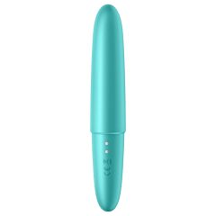   Satisfyer Ultra Power Bullet 6 - Rechargeable Waterproof Vibrator (Turquoise)