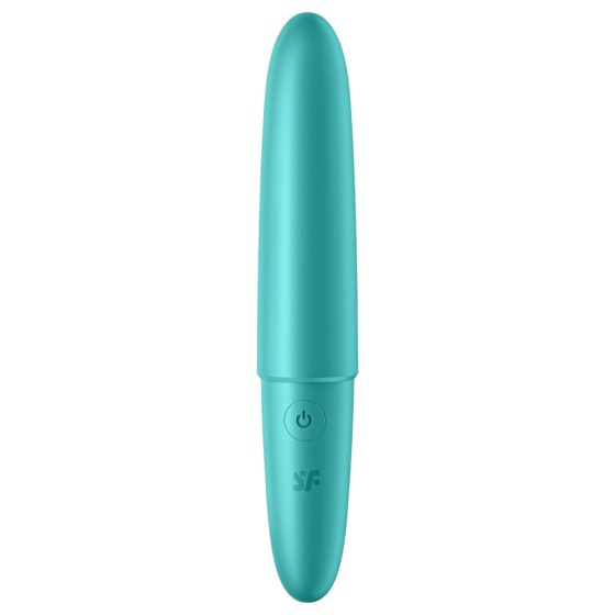 Satisfyer Ultra Power Bullet 6 - Rechargeable Waterproof Vibrator (Turquoise)