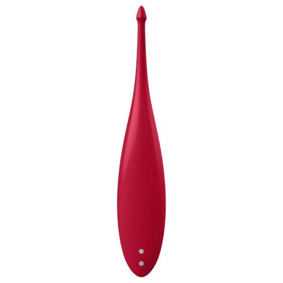 Satisfyer Twirling Fun - Rechargeable, Waterproof Clitoral Vibrator (Red)