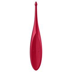   Satisfyer Twirling Fun - Rechargeable, Waterproof Clitoral Vibrator (Red)