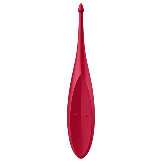 Satisfyer Twirling Fun - Rechargeable, Waterproof Clitoral Vibrator (Red)