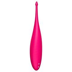   Satisfyer Twirling Fun - Rechargeable, Waterproof Clitoral Vibrator (Magenta)