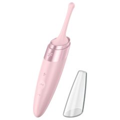   Satisfyer Twirling Delight - rechargeable, waterproof clitoral vibrator (pink)